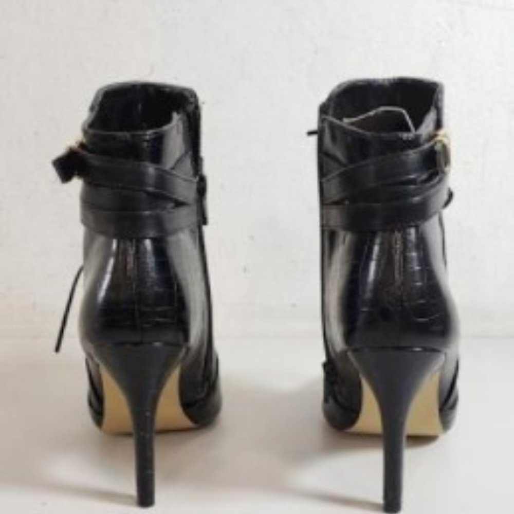 Black ALTUZARRA Heeled Boots US 8 - Picture 3 of 4